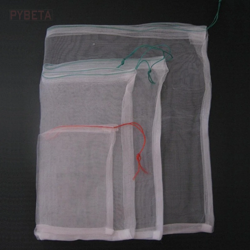 Сетчатая нейлоновая сумка 100 шт./лот-40 для насекомых птиц фильтров вредителей