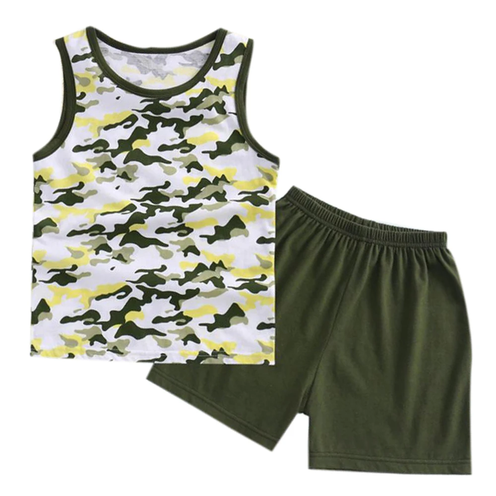 летние детские костюмы для малышей шорты мальчика малыша костюм одежда