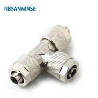 10pcslot be brass fitting pneumatic pipe air fitting tube connect with pu tube ny tube nbsanminse