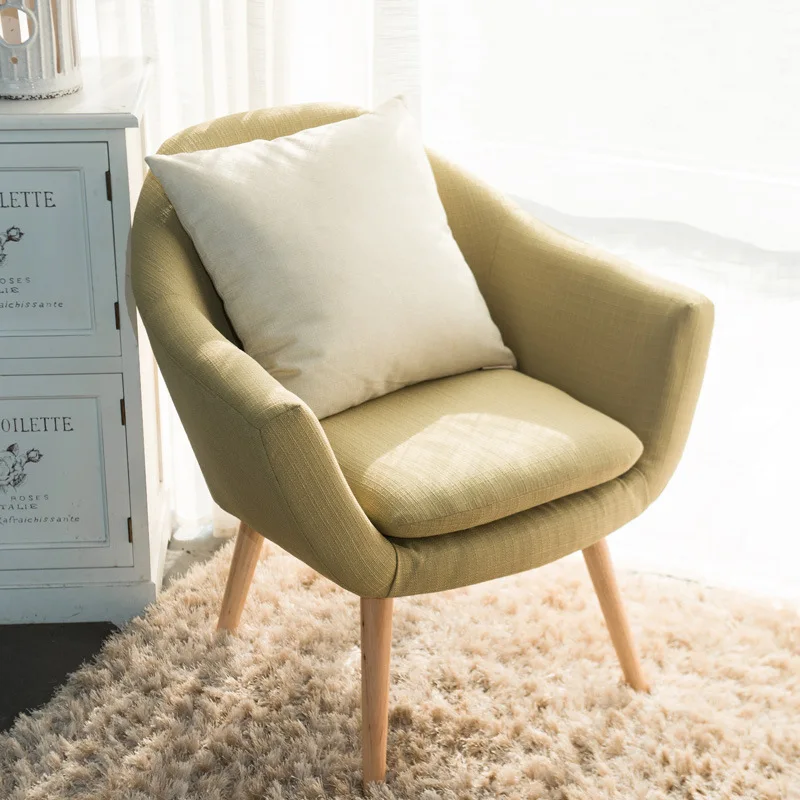 2019 современный скандинавский простой диван стул для спальни маленькая