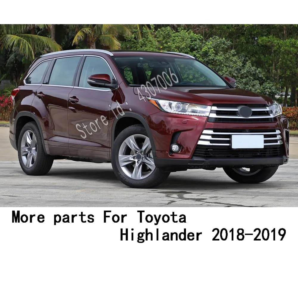 2 шт. задний спойлер для Toyota Highlander 2018 2019 2020 | Автомобили и мотоциклы