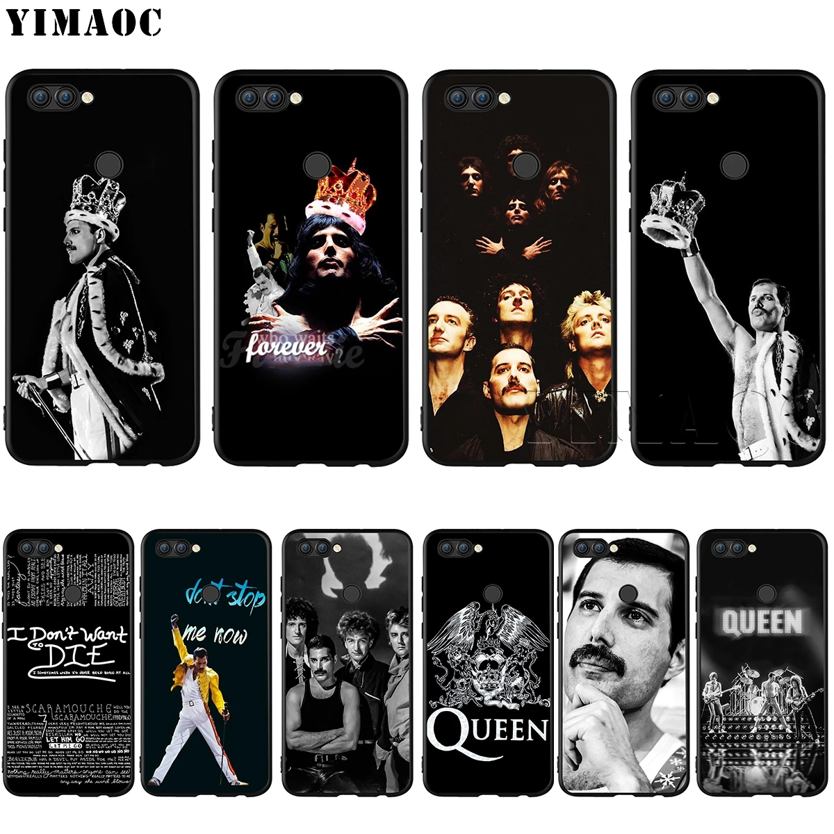 Силиконовый чехол YIMAOC queen Freddie Mercury для huawei mate 10 P8 P9 P10 P20 Lite Pro P Y7 Y9 Smart Mini