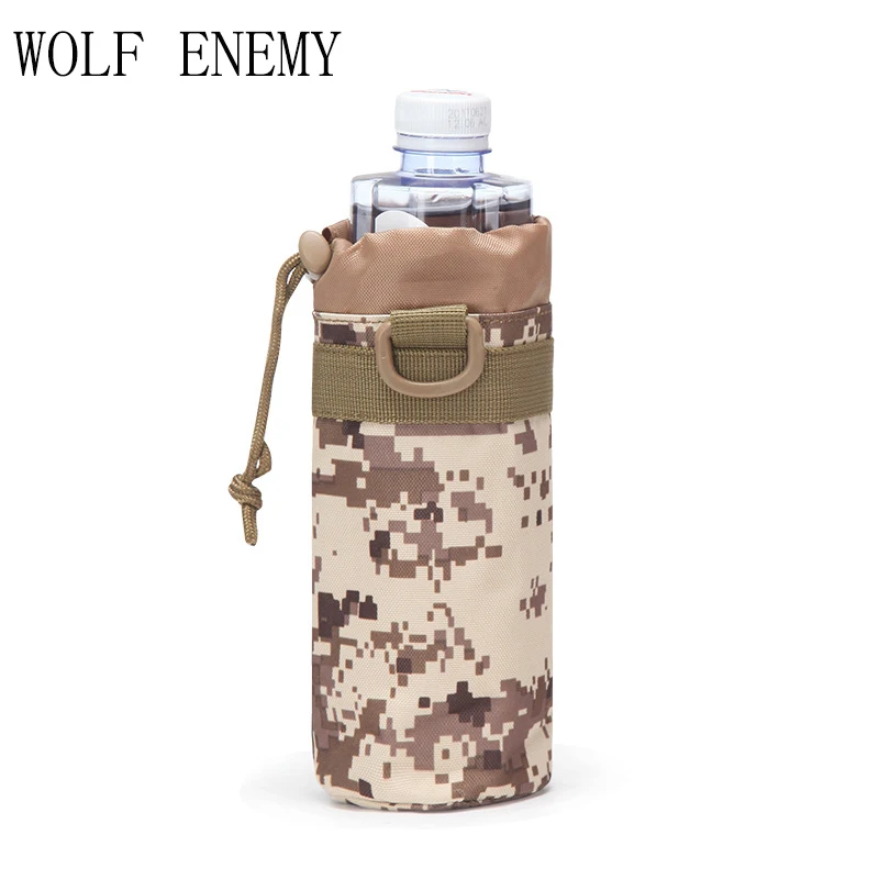 Тактическая Военная система Molle сумка для бутылки воды спорта на открытом