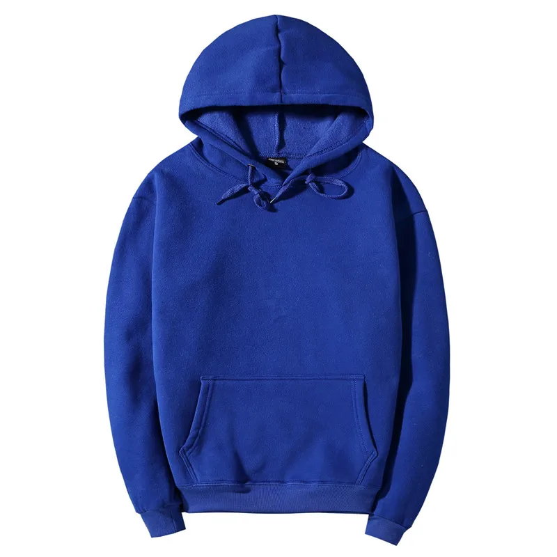 blue GYMOHYEAH розовый высокое качество осень зима модные мужские толстовки хлопок плотный флис мужской пуловер спортивный костюм мужская Толстовка - Цвет: blue