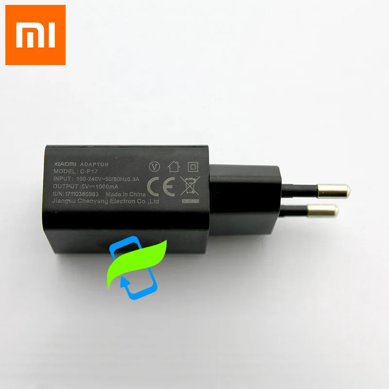 Адаптер питания Xiao mi EU 5 в 1 А, настенное зарядное устройство, красный mi Note4 mi cro, usb-кабель для Xiaomi mi 1 2 3 4, красный mi 1 2 3 Note 2 3 4 4x