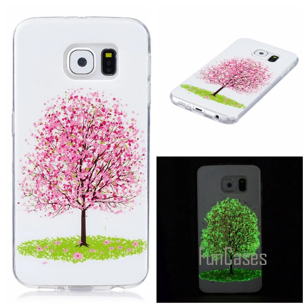 Световой чехол для Coque Samsung Galaxy S6 силиконовый Чехол Силиконовый g9200 g920a gelaksy Ajax|case