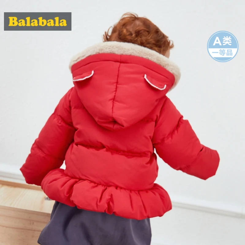 Balabala/куртка с капюшоном и рюшами для маленьких мальчиков девочек куртка на
