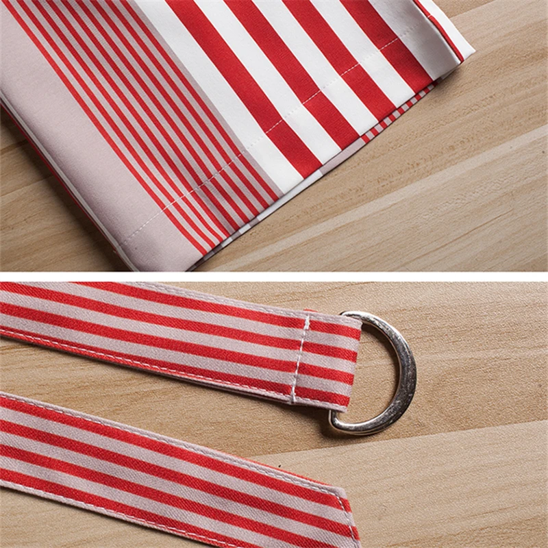 Корейский Летний комплект женские модные полосатые топы футболка в стиле