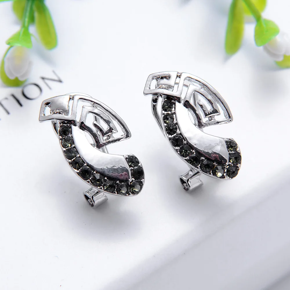 Комплект ювелирных изделий геометрический Цепочки и ожерелья Серьги