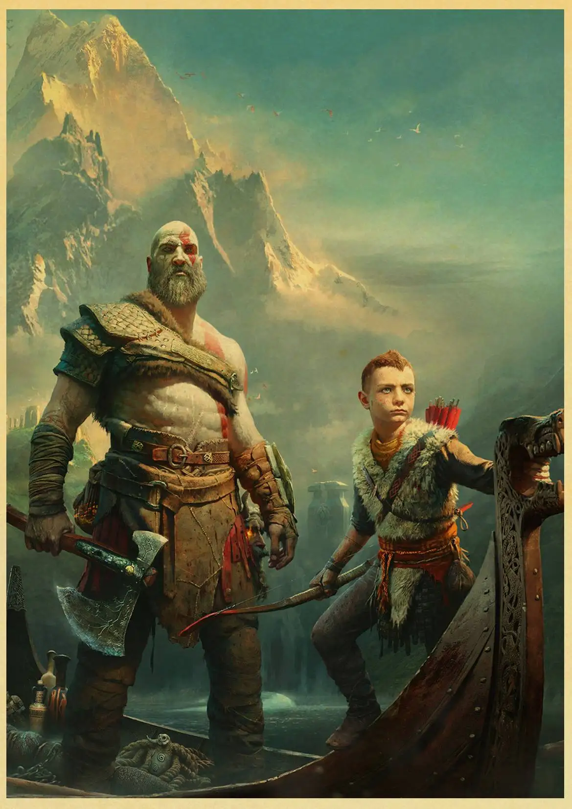 Классическая игра Ретро плакат Vinatge настенное украшение Хорошее качество печатные настенные картины для дома комнаты художественные настенные плакаты