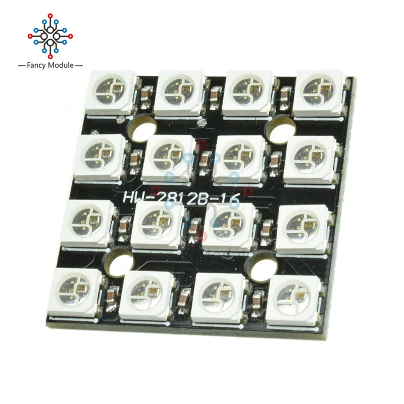 

16 Bits LED RGB Lamps WS2812B 5050 RGB LED With Integrated Drivers For Arduino