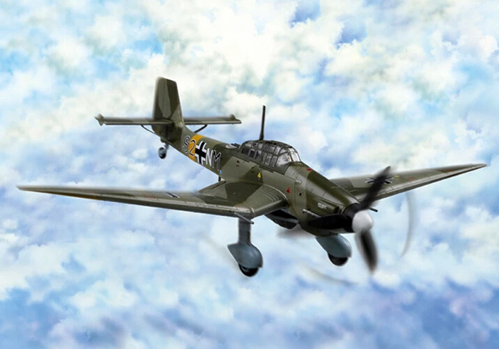 HobbyBoss 80286 1/72 Junkers Ju 87D-3 Stuka plastit model kit | Игрушки и хобби