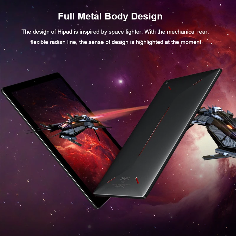 CHUWI HiPad Tablet PC 10 1 дюйма ips OGS MT6797 X27 Дека Core Android 8 0 3 GB Оперативная память 32 ГБ