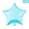 sky blue 1 шт. 32 дюйма Гелиевый шар сердце свадьба звезда алюминиевые фольги Воздушные шары надувной подарок шарики ко дню рождения декоративный шар для вечеринки - Цвет: sky blue