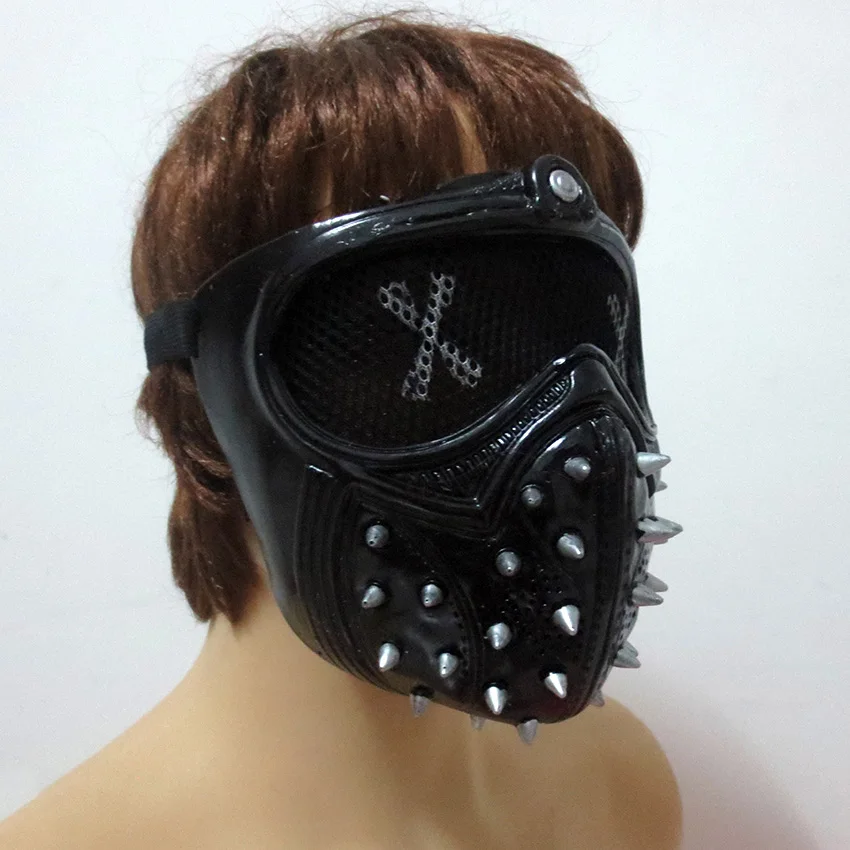 Маска для игры косплея Watch Dogs 2 маска Маркуса Holloway Повседневная мандарина