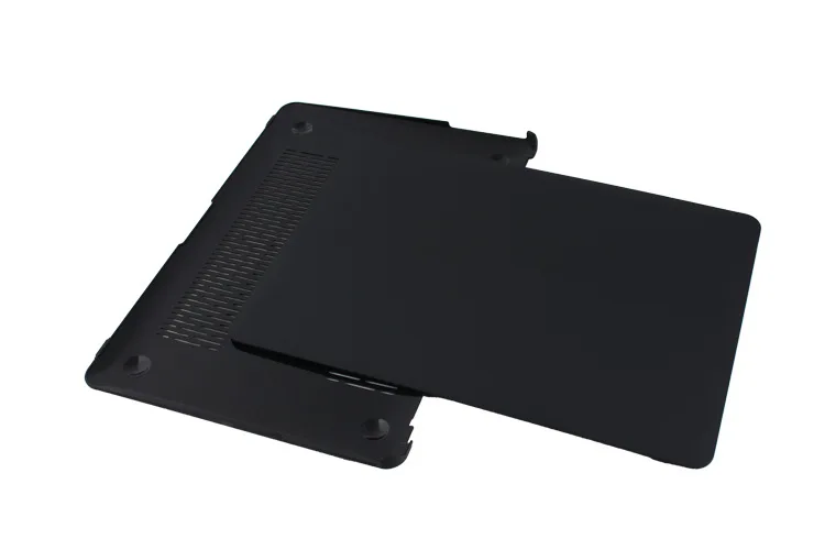 Матовая твердая прорезиненная оболочка для ноутбука + клавиатура пленка Macbook Pro 13