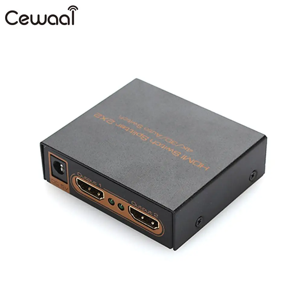 Home HDMI Switcher Universal 1.4 Splitter Adapter 2 Output Selector |