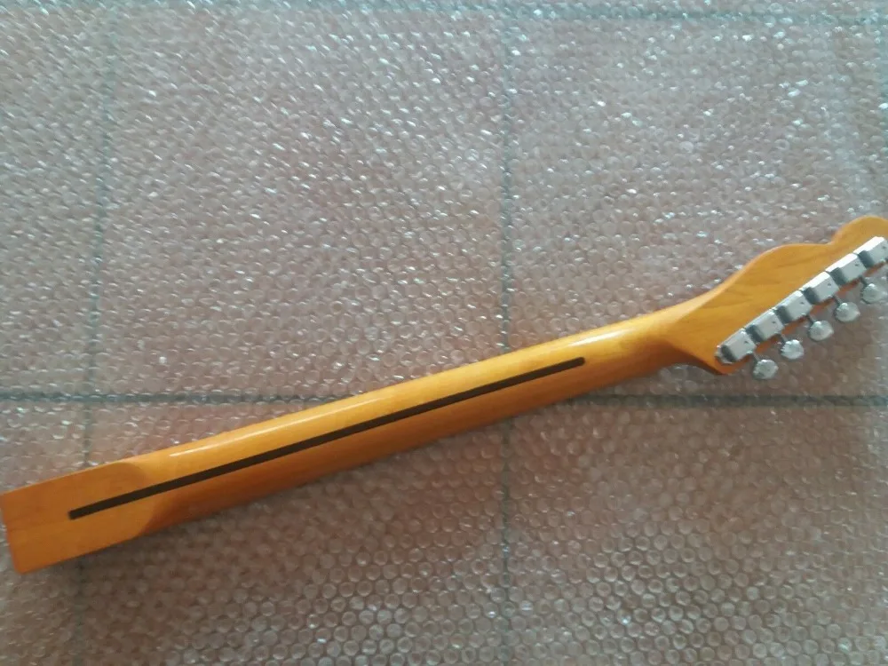 Винтажные тюнеры Maple 21 frets с воротником для гитары желтые | Спорт и развлечения
