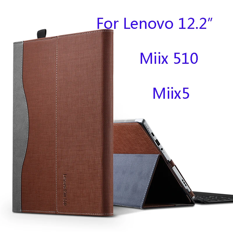 Новый креативный дизайн чехол для Lenovo Miix 510 Miix5 12 2 дюймов ноутбука PU кожаный
