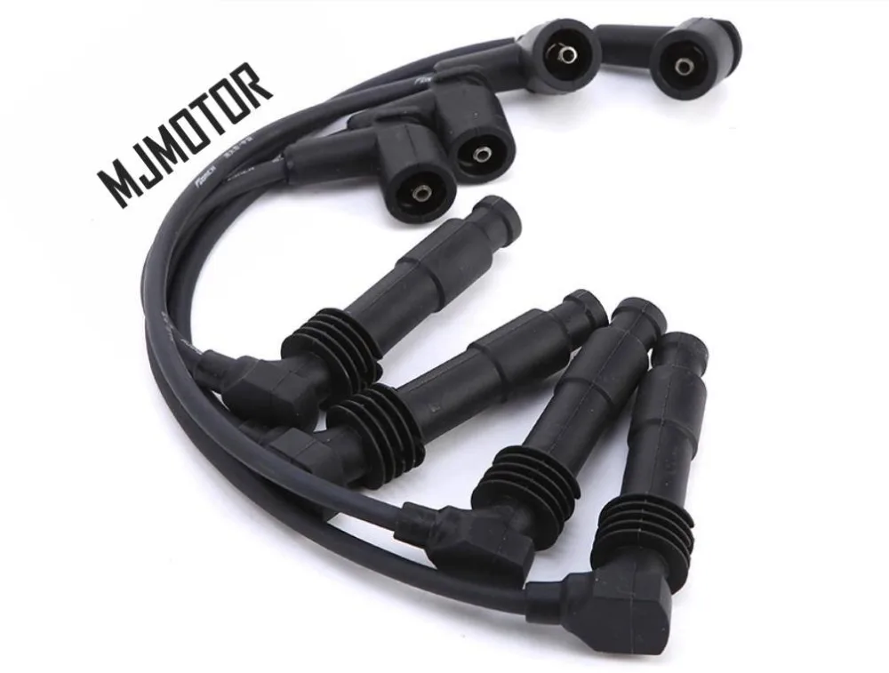 

4pcs Cylinder ignition line cable kit for Chinese CHERY A3 A5 G5 TIGGO5 SUV SQR481/484 Engine Auto car motor parts A11-3707130HA