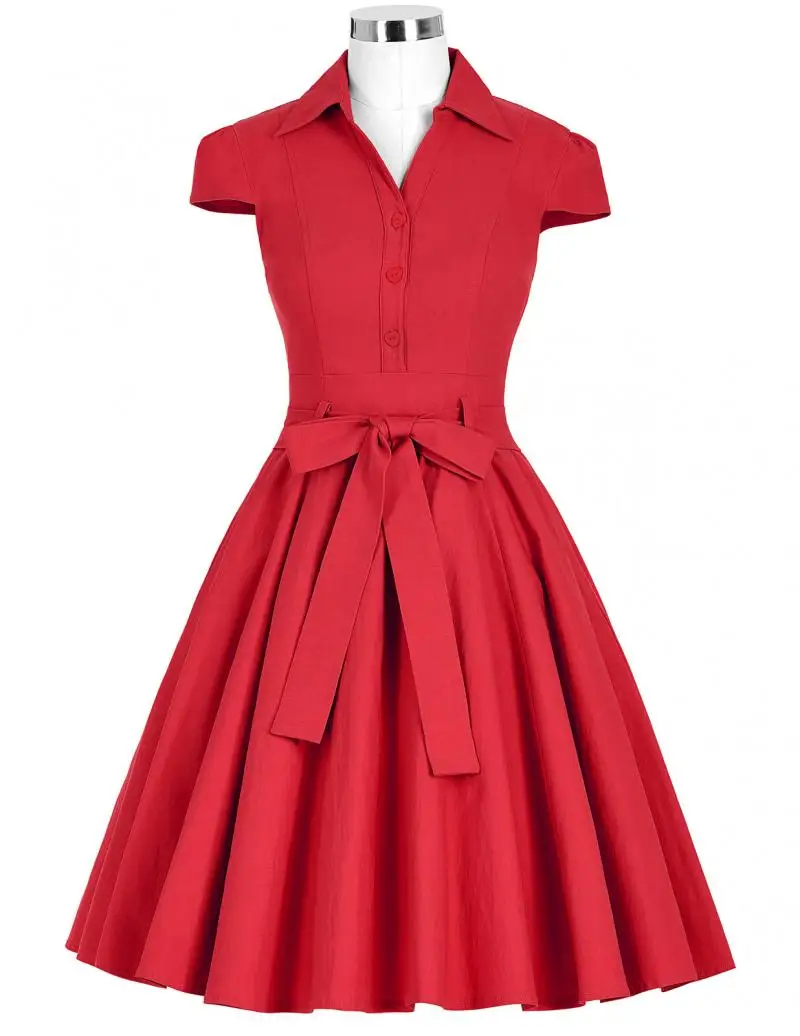 Женское длинное платье 60 s винтажное с рукавом крылышком и воротником летнее