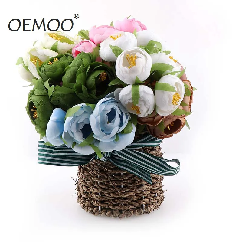 6 шт. 5 см Искусственные цветы Шелковый цветок камелихайленд для DIY скрапбукинга