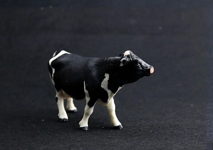 Оригинальная модель животного на ферме корова Фигурки Коллекционная Фигурка