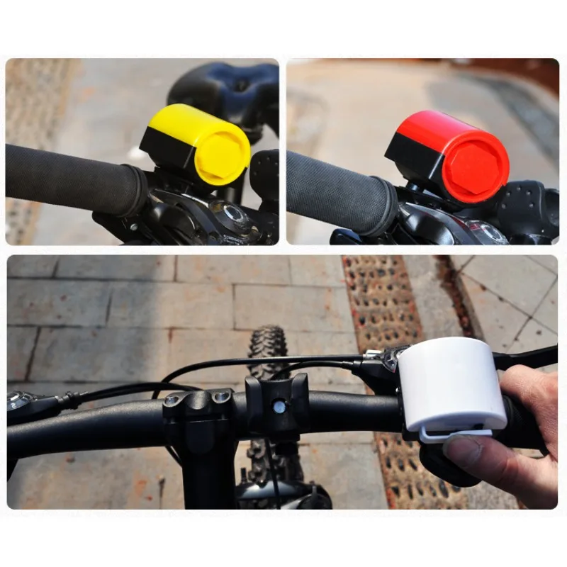 Велосипедный звонок AQQ флуоресцентная сирена вращение на 360 градусов для горных и