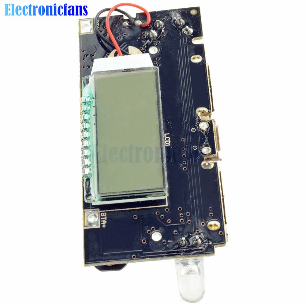 Двойной USB 5V 1A 2.1A Мобильный Внешний аккумулятор 18650 зарядное устройство PCB модуль