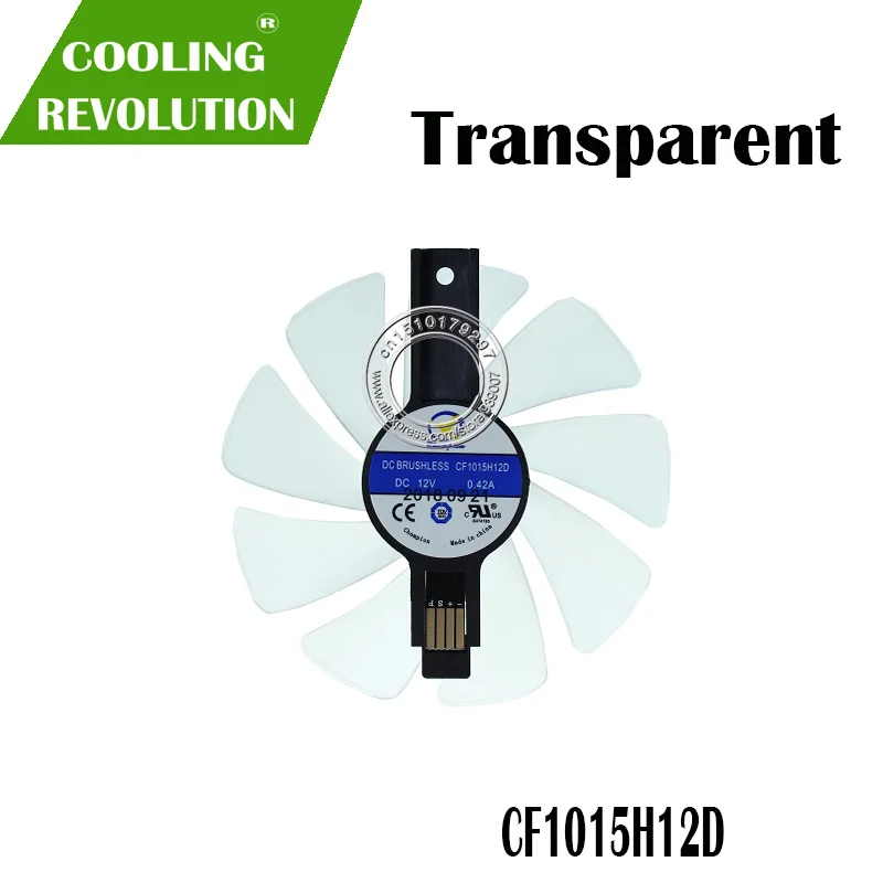 95 мм CF1015H12D Шестерня LED кулер вентилятор Замена для Sapphire NITRO RX590 RX580 RX570 RX480 RX470 4N001-02-20G вентилятор для видеокарты