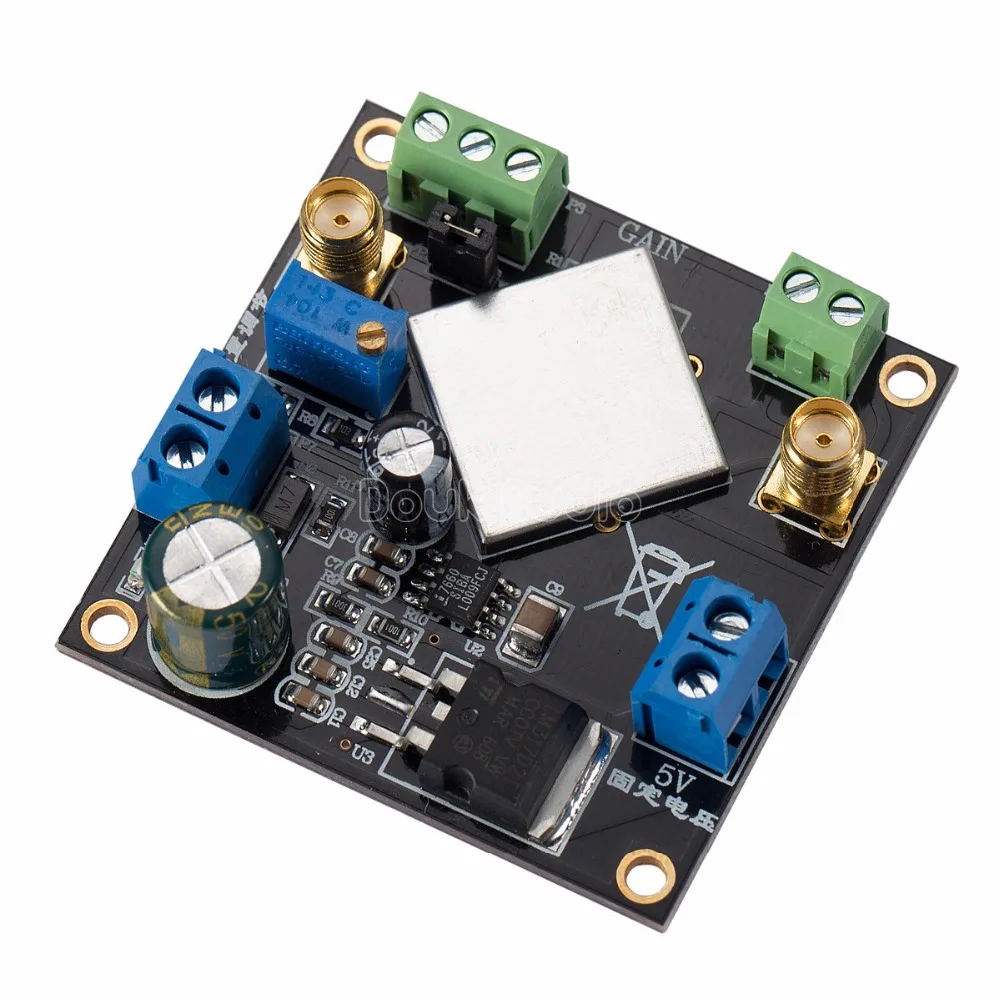 Модуль усилителя приборов Douk Audio AD623 односторонний/с дифференциальным