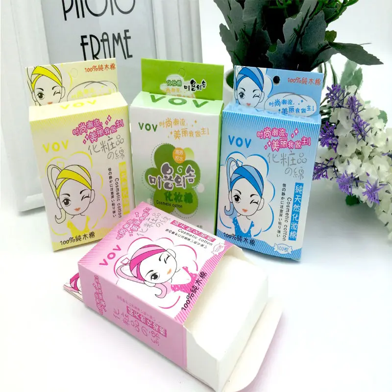 100 шт. органические ватные диски для снятия лака лица|cotton pads|makeup cotton padsmakeup |