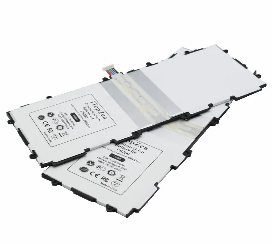 ITopzea 1x6800 мА/ч 25.84Wh T4500E T4500C запасная батарея для Samsung galaxy Tab Tablet 3 10 1 P5200 P5210 P5220 GT