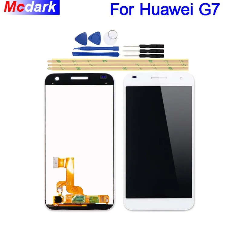 Для Huawei G7 ЖК дисплей + сенсорный экран 5 дюймов 100% новый UL20 дигитайзер стеклянная