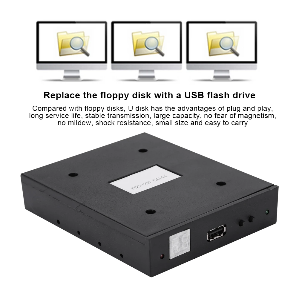 FDD-UDD EX144 1,44 MB USB SSD дисковод эмулятор для промышленных контроллеров