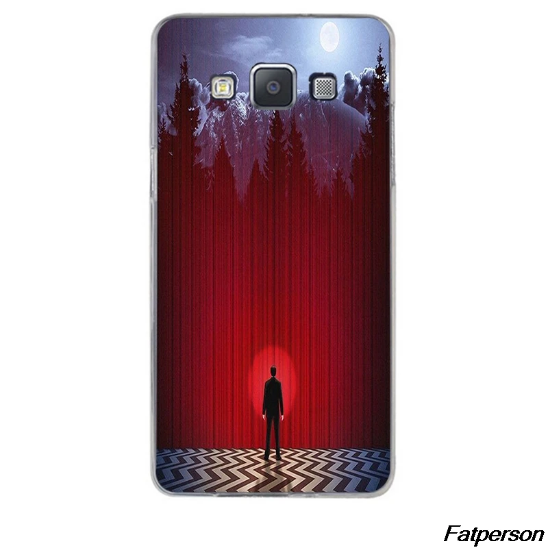 Добро пожаловать в Твин Пикс жесткий прозрачный чехол для телефона Samsung Galaxy S7 Edge S6