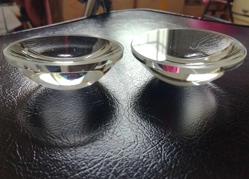 2 шт. 100 мм диаметр оптики фокусное расстояние 180 LED оптическая Плано Выпуклые