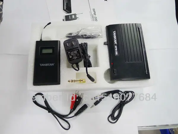 Новая беспроводная система контроля Takstar wpm 200 UHF Беспроводные стереонаушники и