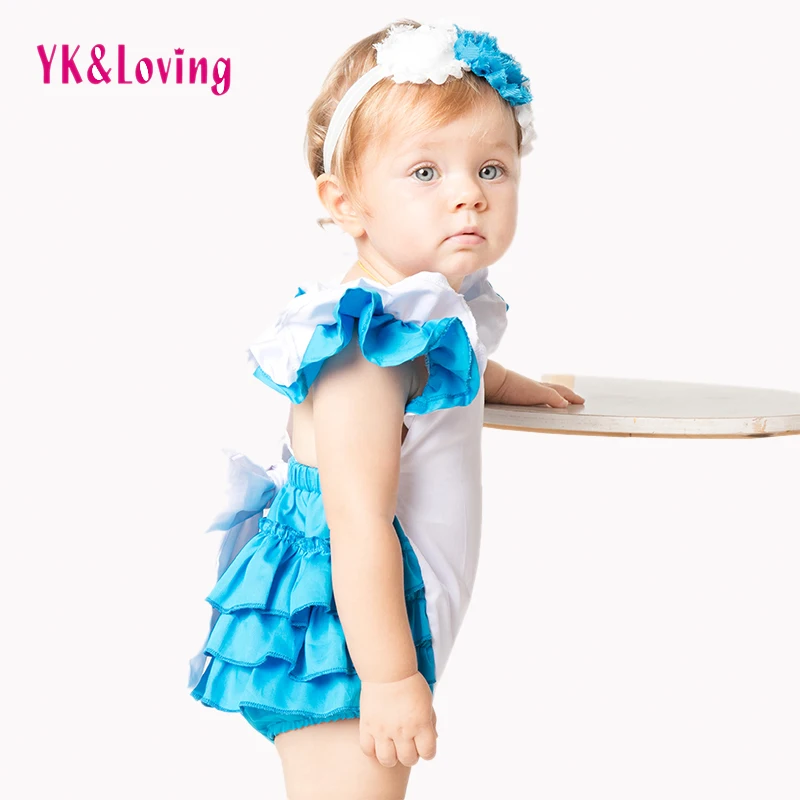 YK & Loving/Лидер продаж костюм горничной из хлопка цвет синий белый вечерние платья