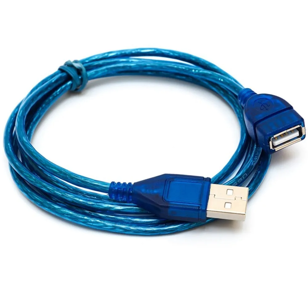 1/1. 5/2/3 м анти-помех USB 2 0 удлинитель папа к Женский Кабель Синхронизации Данных