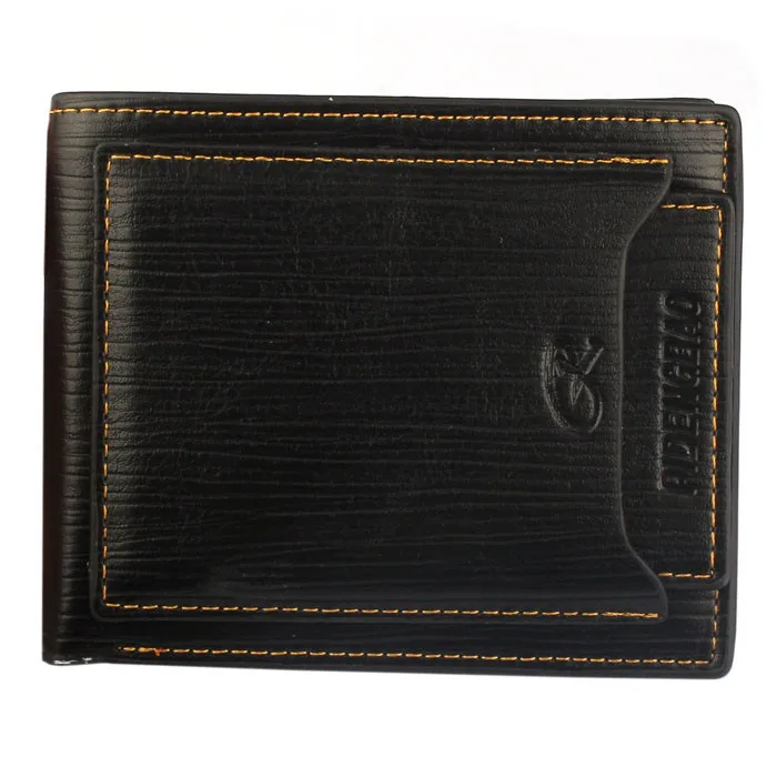 Мужская сумка из искусственной кожи с кармашками кошелек для денег клатч