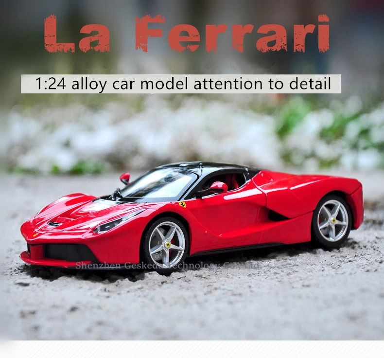 Bburago 1:24 Ferrari 488GTB коллекция производитель авторизованный имитационный сплав модель автомобиля украшение Коллекция игрушек инструменты