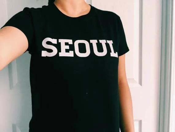 Женская футболка с буквенным принтом Sugarbaby K pop модная в стиле унисекс высокое