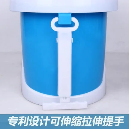 Двухприводная швабра с ведром вращающаяся ручная Швабра для дома|mop bucket|rotating mop