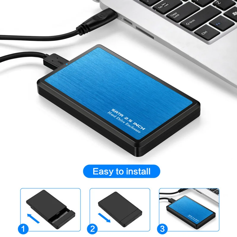 Чехол для мобильного жесткого диска Usb3.0 коробка ноутбука серийный SSD жесткий