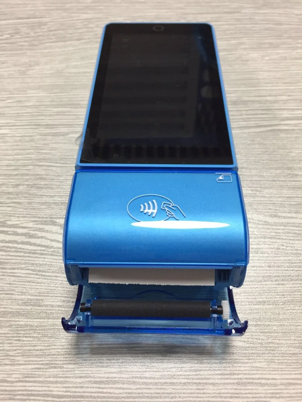 Оплата POS терминал ручной принтер IC считыватель магнитных карт сканер штрих-кодов с поддержкой технологии NFC Android 7,0 POS система 5," EMV Mifare 4G LTE