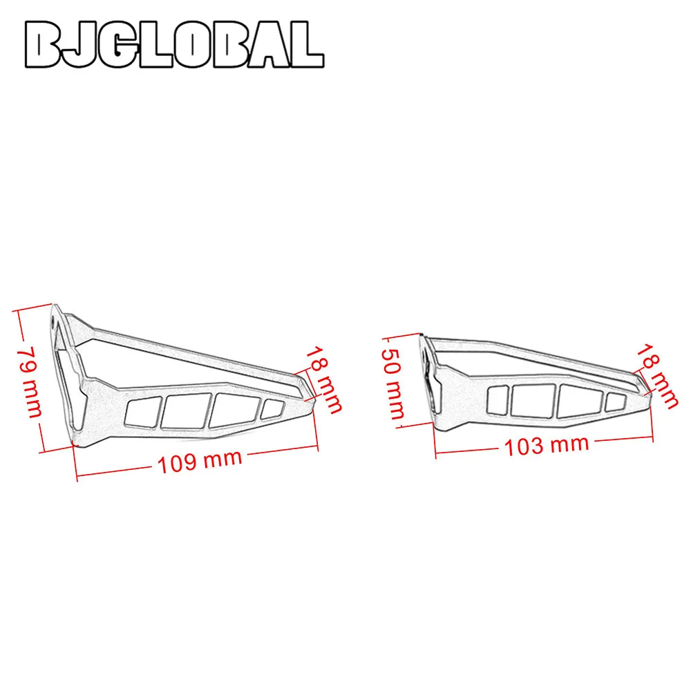 4 шт. Передняя Задняя крышка сигнала поворота защитная скоба для BMW S1000RR S1000R F800GS