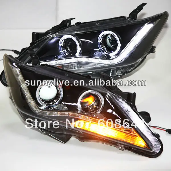 Camry Aurion светодиодный Ангельские глазки головной светильник 2012 13 лет PW V1|led angel eyes|led