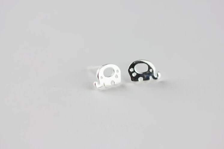 Stud Earrings Cute Elephant Animal Earring For Women Jewelry Girl Couple Bijoux Femme | Украшения и аксессуары