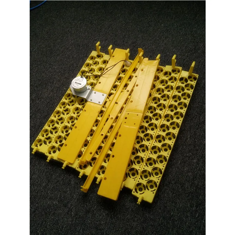 154 Plastic Incubator Trays for Bird Quail Pigeon with 110V or 220V turn Motor Brooder Hatchery Machine Accessory Spare Parts